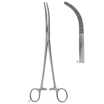 Ligature Hysterectomy And Compression Forceps Vaginal Clamps